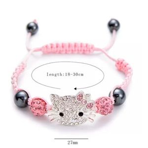 Children Kids Girls Cat Bracelet